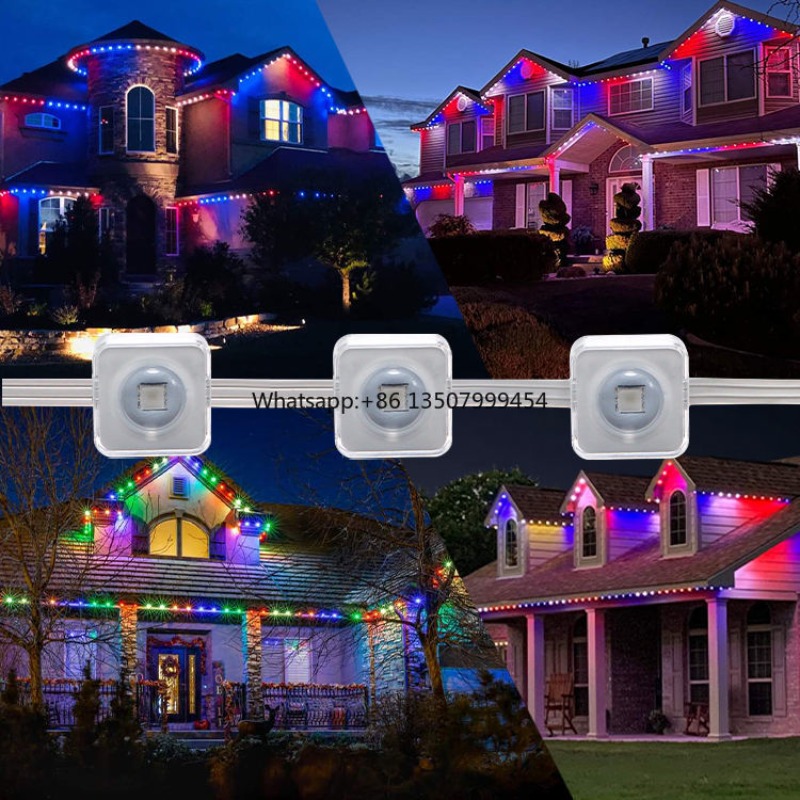 Decor Lighting & Decor Fires Photos - WLAN-gesteuerte Smarte LED-Lichtstreifen 15M RGB Farbwechsel