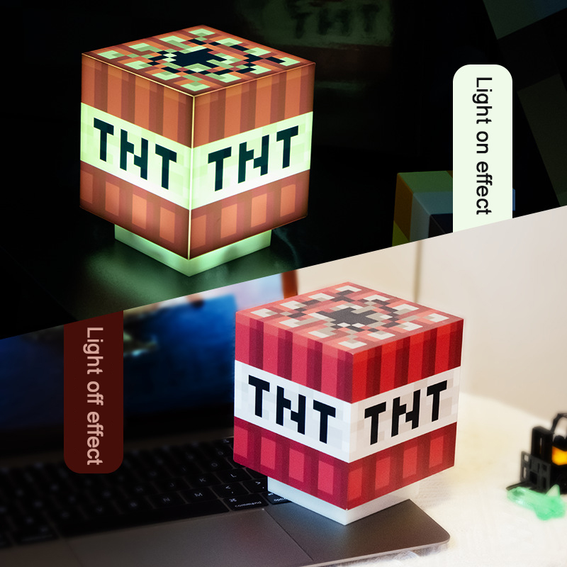 Lighting World Decor - LED TNT-Licht mit Offiziellen Spielsoundeffekten, Tragbares