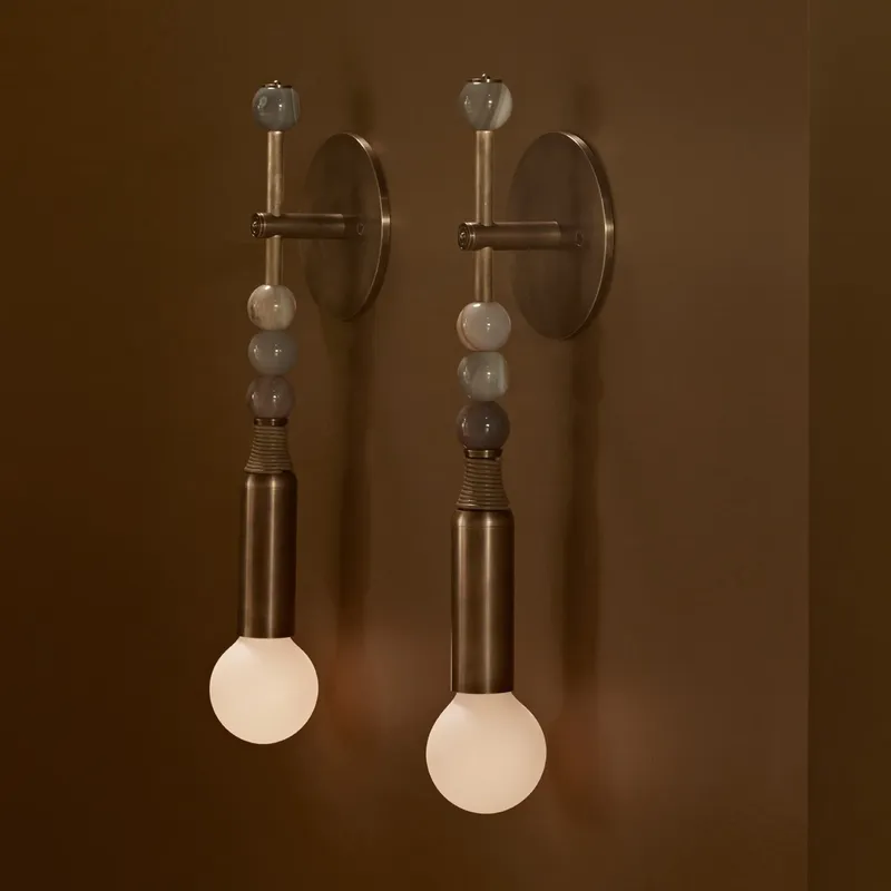Wall Decor Lighting - Nordische Vintage Wandleuchte aus massivem Messing