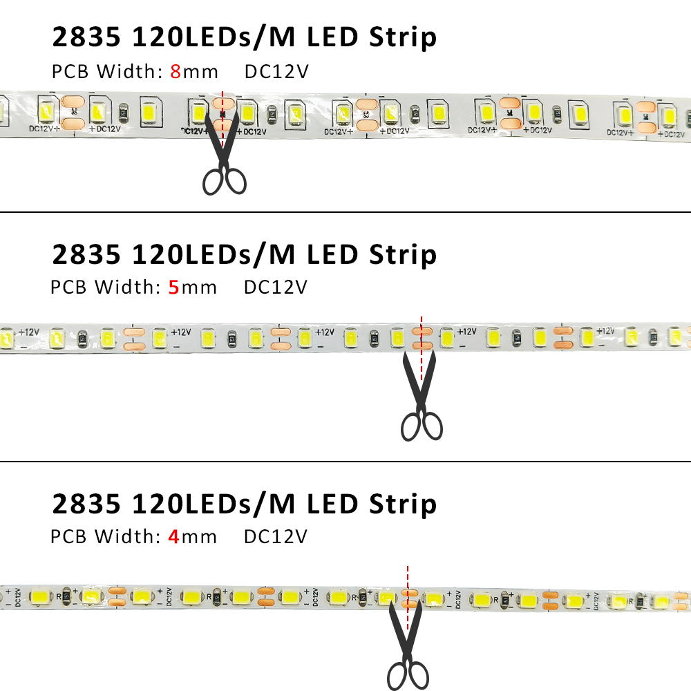12V 5m LED-Streifen SMD 2835 5 – Decor Lighting Hours Bewertung und Preis