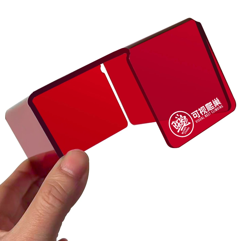 Rote Acryl-Reptilienbox, Habit – Gecko Lighting & Decor Bewertung und Preis