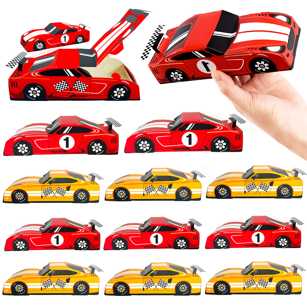10/20/30 Stück Geschenkboxen m – Lighting Mcqueen Birthday Decor Bewertung und Preis