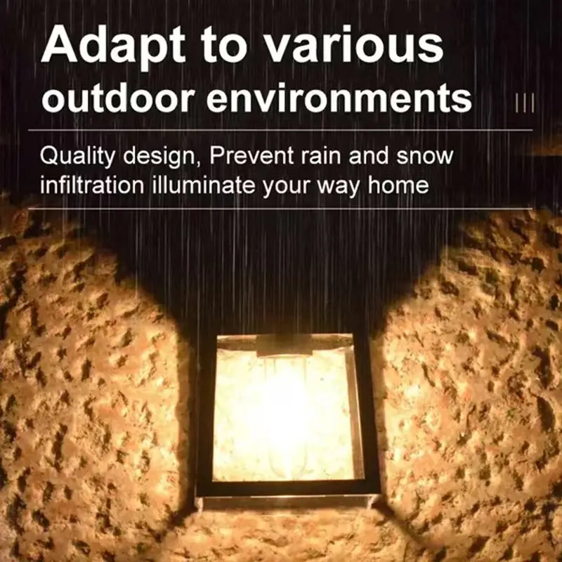 Solare Außenwandleuchte mit Be – String Light Outdoor Bewertung und Preis