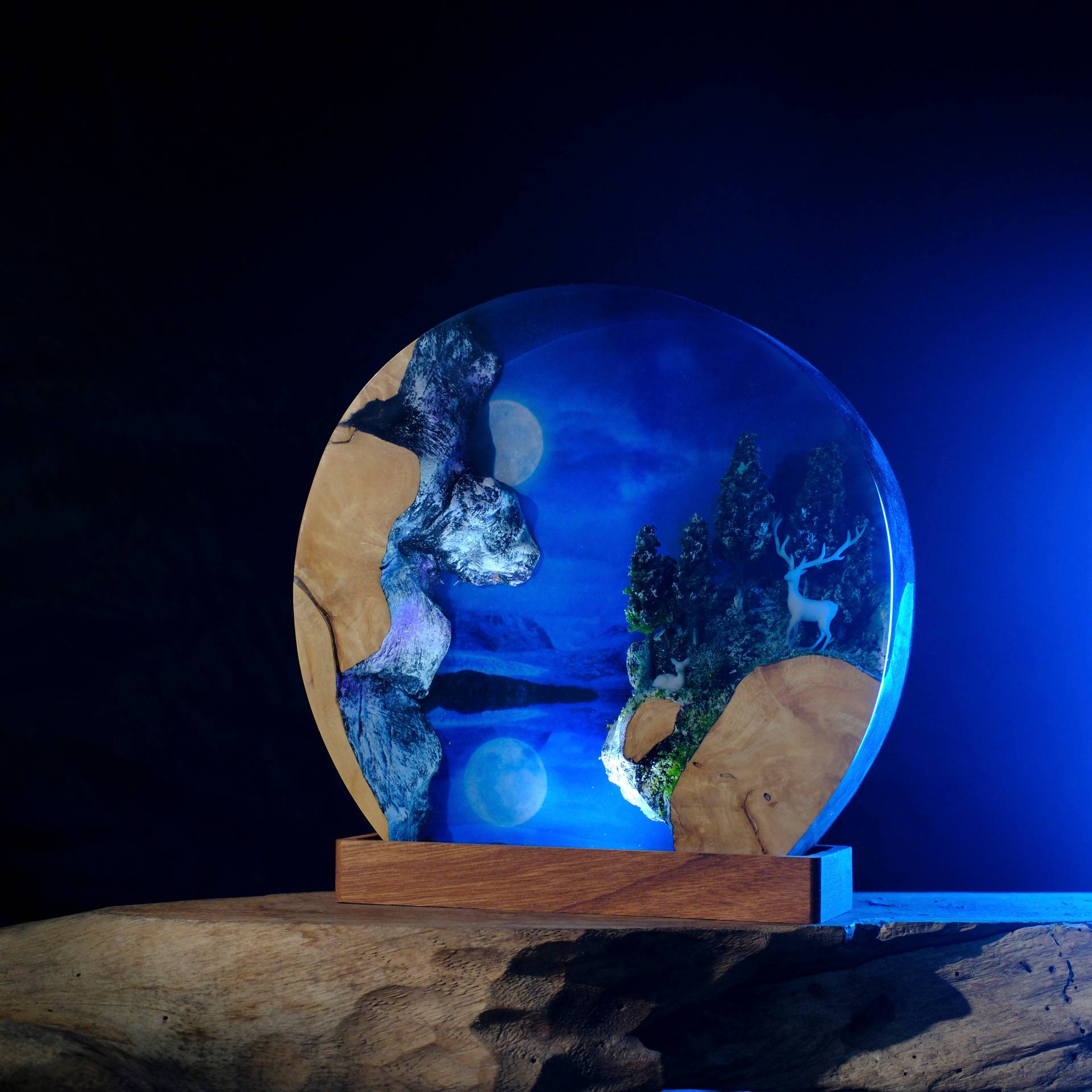 Maßgeschneiderte Artikel Harz  – Lighting World Decor Bewertung und Preis