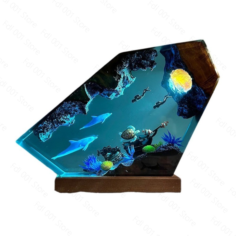 Delfin und Schildkröten Harz-N – Lighting World Decor Bewertung und Preis