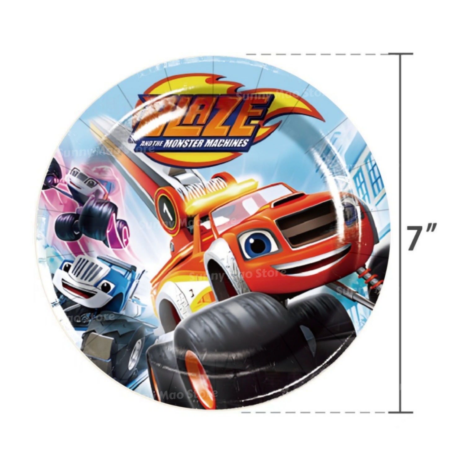 Blaze Monster Geburtstagsdekor – Lighting Mcqueen Birthday Decor Bewertung und Preis