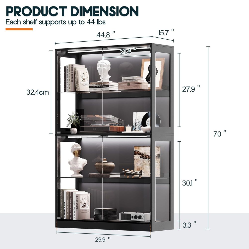 Schrank mit LED-Lichtleisten,  – Lighting & Home Decor Studio Photos Bewertung und Preis