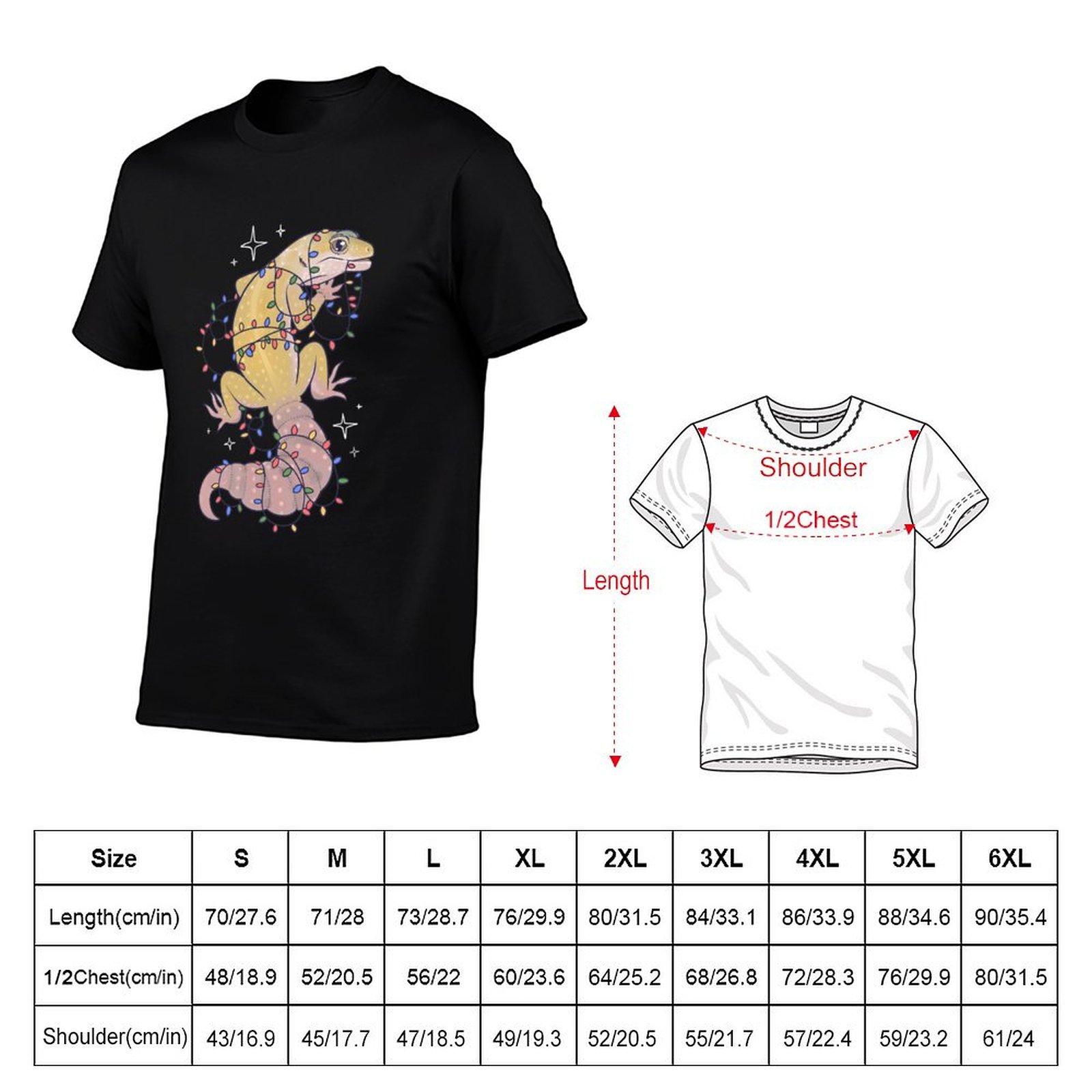 T-Shirt mit Leopardengecko und – Gecko Lighting & Decor Bewertung und Preis