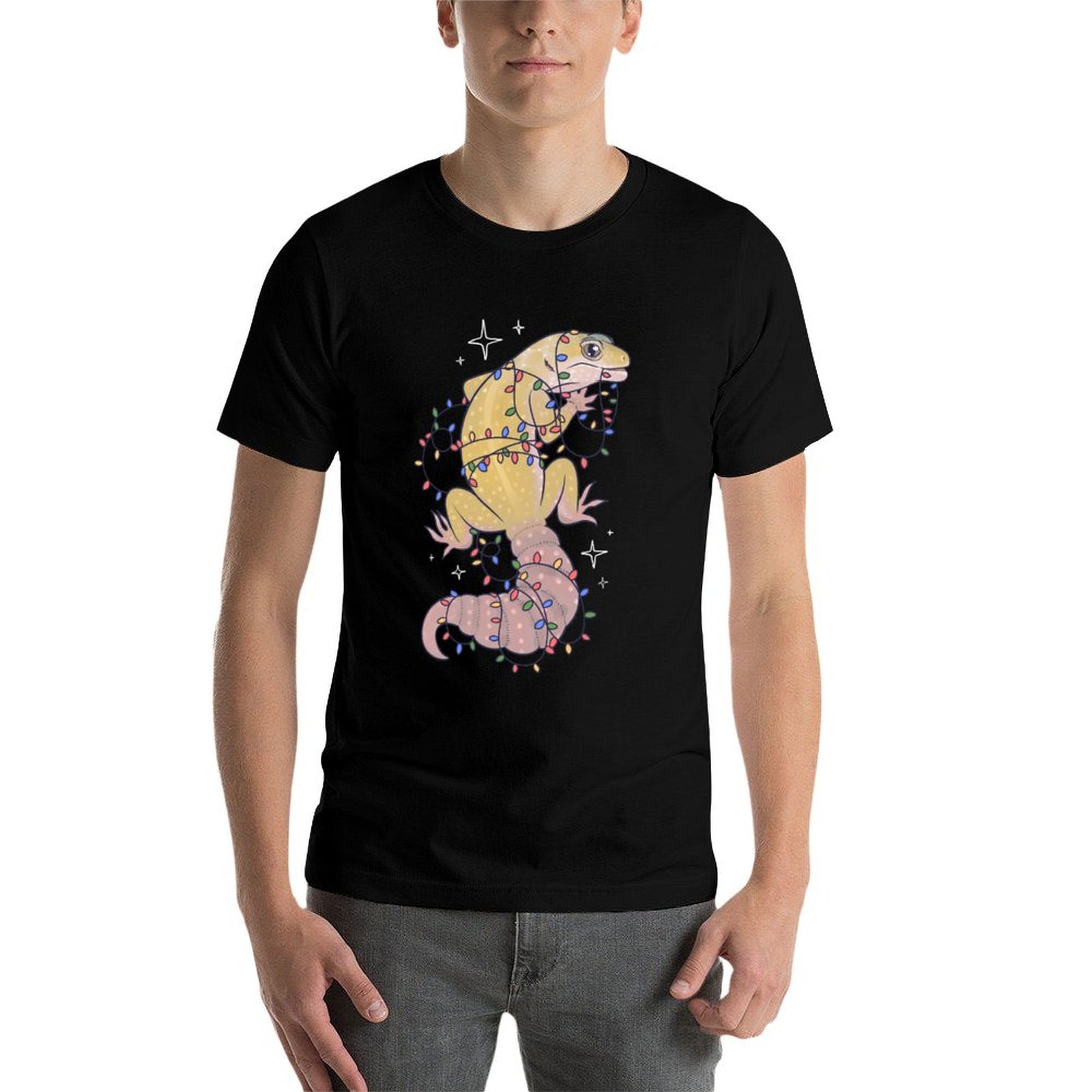 T-Shirt mit Leopardengecko und – Gecko Lighting & Decor Bewertung und Preis