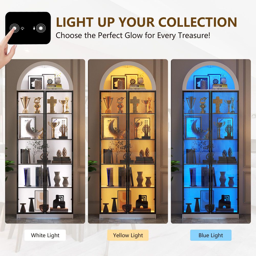 Vitrine mit Türen und verstell – Lighting & Home Decor Studio Photos Bewertung und Preis