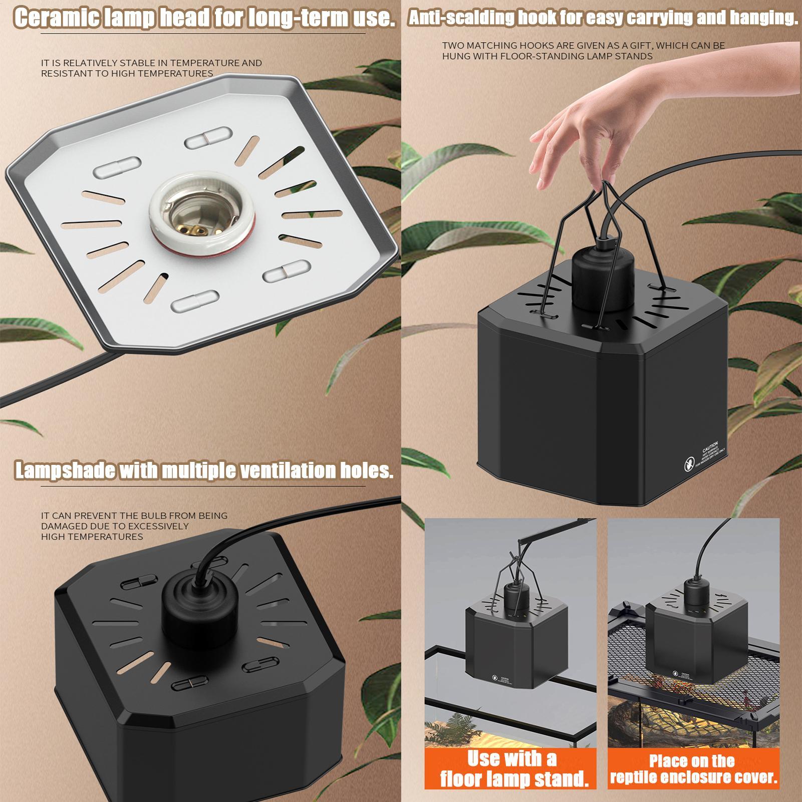 Wärmelampenschirm für Reptilie – Gecko Lighting & Decor Bewertung und Preis