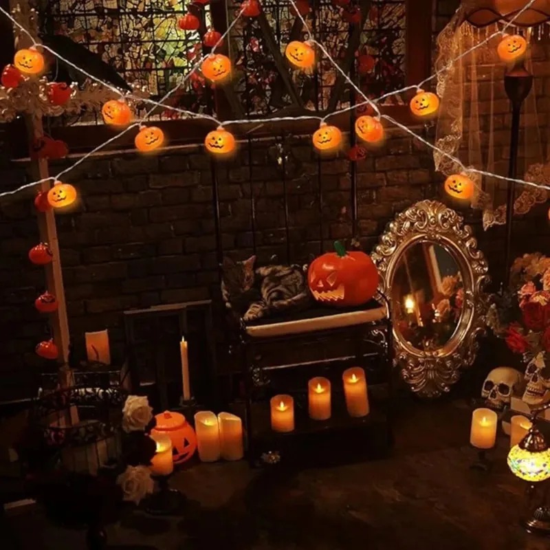 Kürbis-Halloween-Lichterkette  – String Light Outdoor Bewertung und Preis