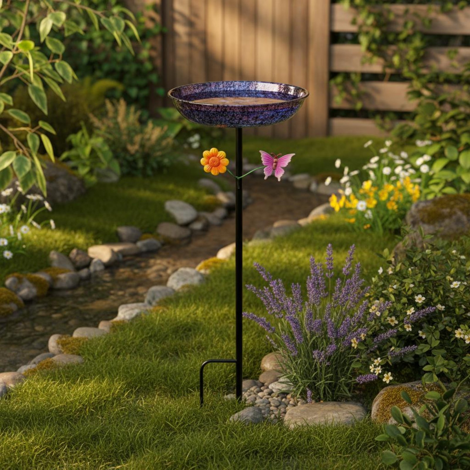 Metall-Vogelbad Langlebiges Ru – Elegant Decor & Lighting Llc Bewertung und Preis
