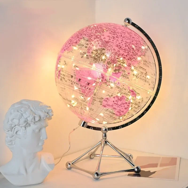 LED-Beleuchteter Weltglobus, T – Lighting World Decor Bewertung und Preis